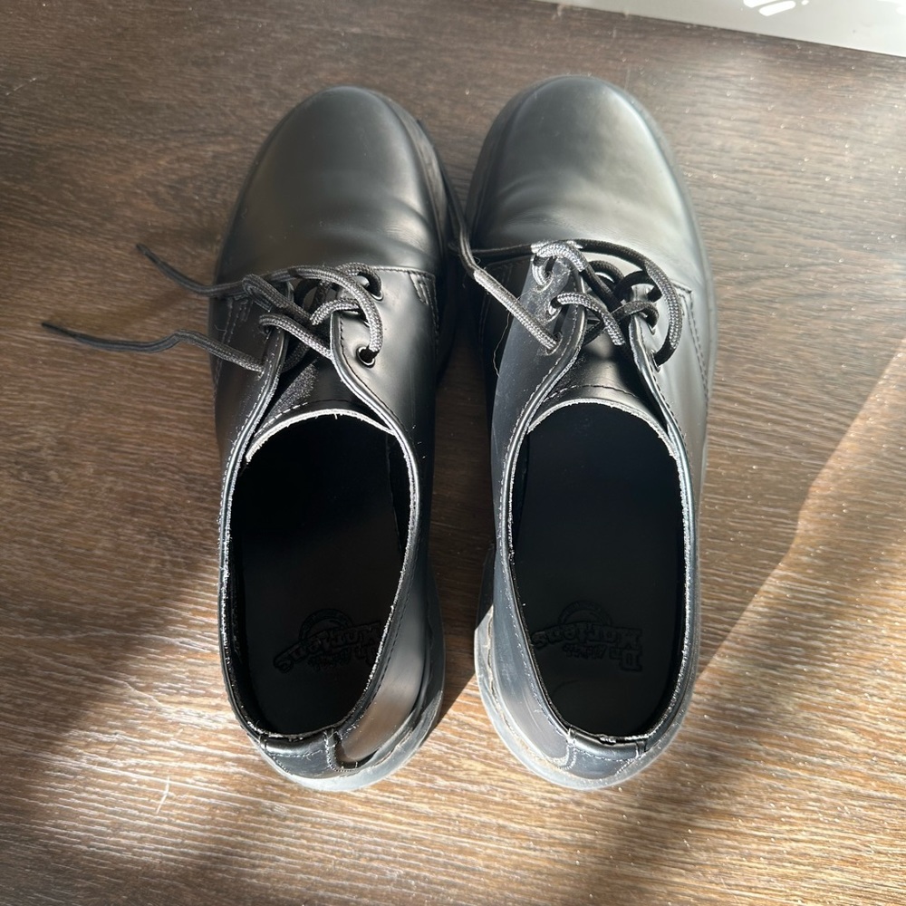 Dr. Marten platform shoe